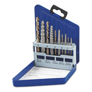 画板 1 Irwin Tools IRWIN Screw Extractor/Drill Bit Set, 10-Piece (11119)